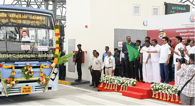 திருச்சி பஞ்சப்பூர் பேருந்து முனையம் வரும் 16 ஆம் தேதி முதல் மக்கள் பயன்பாட்டிற்கு திறக்கப்படும் - கே. என். நேரு